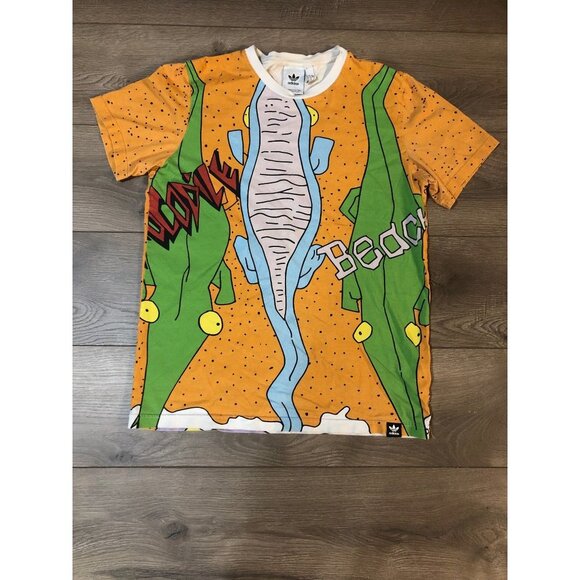 Adidas Alligator and Beach Men's shirt M - Picture 1 of 8